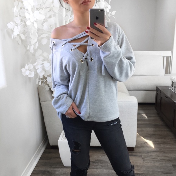 Heather Grey EK Hoodie Pullover - Picture 2 of 7